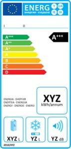 Etykieta energetyczna dla lodówek i zamrażarek - chłodziarek kompresyjnych - wlaczoszczedzanie.pl